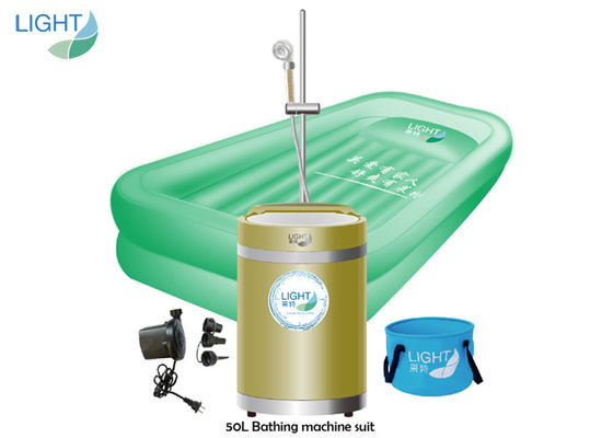 آلة الاستحمام 50L تناسب أحواض الاستحمام القابلة للنفخ مع وظيفة التسخين الذكية