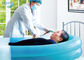 حوض استحمام ذكي قابل للنفخ طبي سعة 25 لترًا مع نظام تسخين مياه أوتوماتيكي لمنزل التمريض والمستشفى